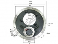 Rear Plate Assy. Release Bearing Support