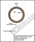 Pto Brass Disc