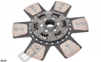 Clutch Plate 6 Pads With Spring 14''x10 Spl