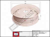 ARKA JANT KOMPLE 11x36 8 BAĞLANTI DAR MODEL