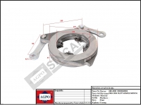 FREN DİSK PLEYTİ KOMPLE ZF. MONTAJ