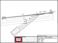 DEBRİYAJ ÇUBUĞU UZUN KISA TAKIM 57.6CM