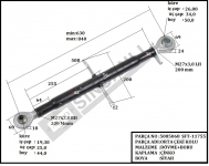 ORTA ÇEKİ KOLU I/II ORİJİNAL TİP M27x3 DVS