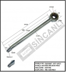 HİD.DİR.ÖN LİFT KROMLU ROT(KONİK) 20 MM AŞIK