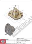 4x4 ÖN AKS PİVOT PİMİ ÜST