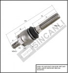 ROT MİLİ-KISA DİŞ 20x1.5-UZUN DİŞ 24x1.5 BOY 209mm