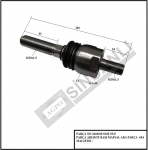 4x4 ROTMİLİ-KISA DİŞ18x1.5-UZUN DİŞ18x1.5 BOY177MM