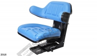 Seat W/Fwd & B.Adj.W/Arm Rest In Blue