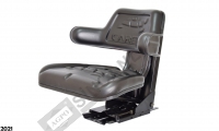 Seat W/Fwd & B.Adj. W/Arm Rest In Black Caretta