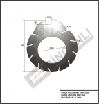 FREN DİSK SACI (228.4x126.8x2.7MM)