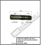 ALT ÇEKİ TABLA SAPLAMASI 5/8 70.MM