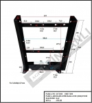 RADYATÖR BAĞLANTI ÇERÇEVESİ (İÇ ÖLÇÜ 80.MM)