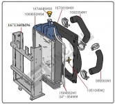 RADYATÖR BAĞLANTI ÇERÇEVESİ (İÇ ÖLÇÜ 80.MM)