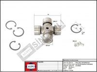 4x4 ÖN DİF.MAFSAL İSTAVROZU 27x70MM