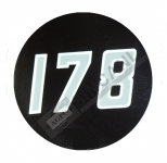 Round Sticker Mf 178